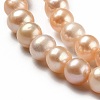 Natural Cultured Freshwater Pearl Beads Strands PEAR-L033-08B-01-2