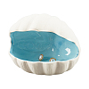 Ocean-themed Ceramic Jewelry Plate AJEW-WH0033-01C-1