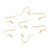 Brass Earring Hooks KK-F824-015B-G-1