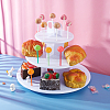 3-Tier Assemblable Plastic Lollipop Display Stands ODIS-WH0027-036-5