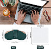 CREATCABIN PU Leather Glasses Case AJEW-CN0001-54C-2