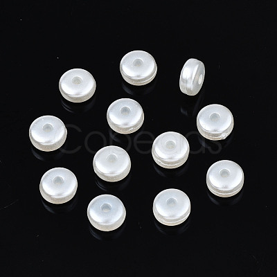 ABS Plastic Imitation Pearl Beads OACR-N008-109-1