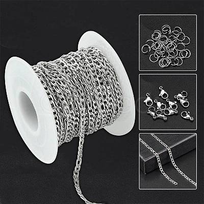 SUNNYCLUE DIY Chain Necklace Bracelet Making Kits DIY-SC0019-61-1