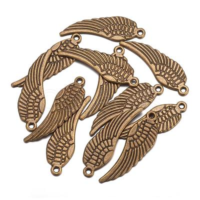 Tibetan Style Alloy Pendants TIBEB-A1262-AB-FF-1