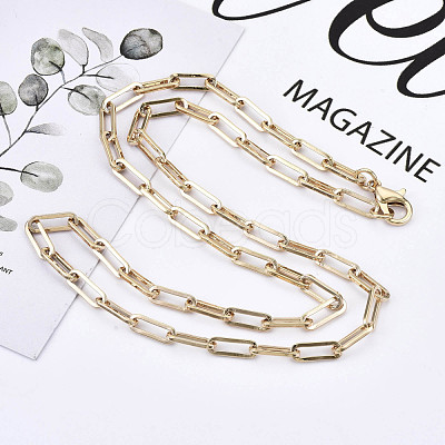 Brass Paperclip Chains MAK-S072-14A-G-1