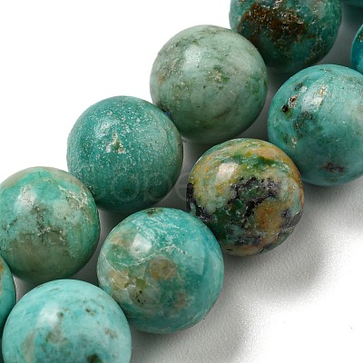 Natural Peruvian Turquoise(Jasper) Beads Strands G-A219-A05-03-1