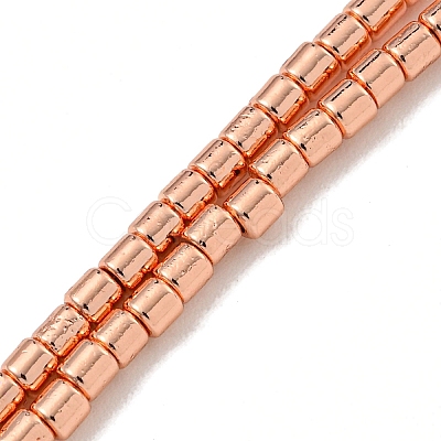 Electroplated Synthetic Non-Magnetic Hematite Beads Strands G-I360-D01-03-1