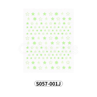 Nail Art Stickers Decals MRMJ-S057-001J-1