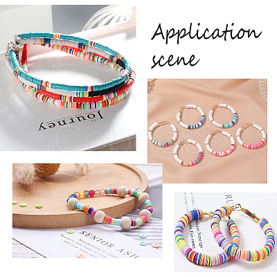 Handmade Polymer Clay Beads CLAY-PH0001-25E-1