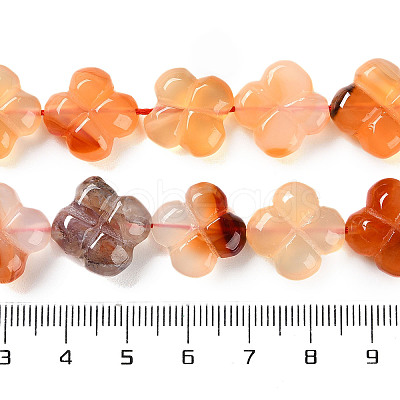 Natural Agate Beads Strands G-H024-C01-01-1