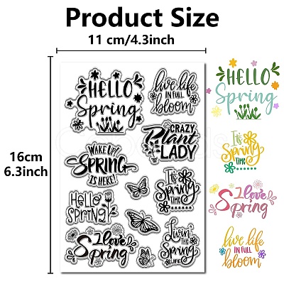 Custom PVC Plastic Clear Stamps DIY-WH0439-0117-1