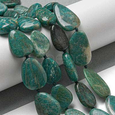 Natural Amazonite Beads Strands G-F645-02A-1