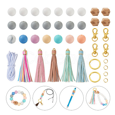 DIY Keychain Wristlet Making Kit DIY-TA0004-21-1