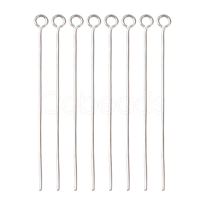 Tarnish Resistant 304 Stainless Steel Eye Pin STAS-E013-0.6x40mm-1