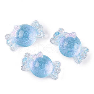 Transparent Epoxy Resin Decoden Cabochons CRES-P035-01A-1