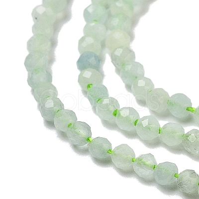 Natural Green Opal Beads Strands G-Z035-A02-01D-1