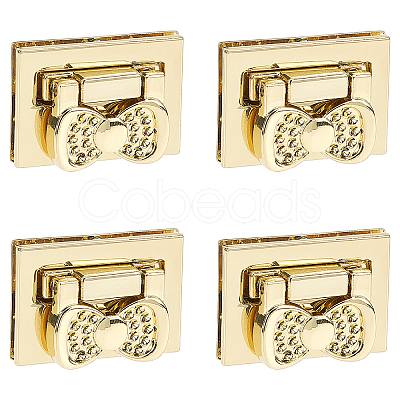 WADORN Zinc Alloy Bag Twist Lock Clasps TOOL-WR0001-04-1