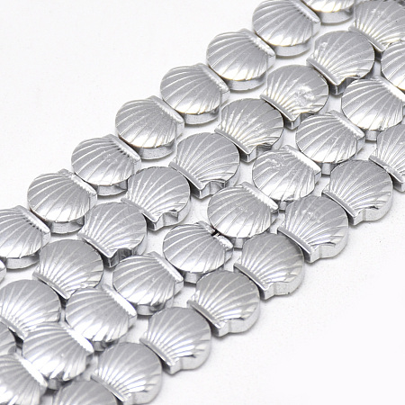 Electroplate Non-magnetic Synthetic Hematite Beads Strands X-G-T061-51D-1