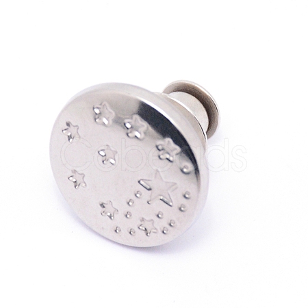 Alloy Scalable & Removable Button Pins for Jeans PALLOY-TAC0011-50P-1