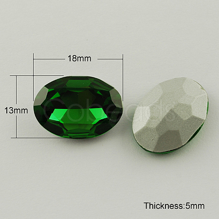 Glass Pointed Back Rhinestone RGLA-Q012-7-1