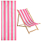 Chair Oxford Cloth, Beach Chair Cloth Replacement Supplies, Hot Pink, 1165x435x0.2mm