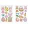 Rabbit DIY Diamond Sticker Kits, Including Resin Rhinestones Bag, Diamond Sticky Pen, Tray Plate and Glue Clay, Mixed Color, Package: 180x130x2mm