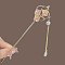 Alloy Hair Sticks, Hair Accessories for Women & Girls, Flower, 180mm