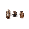 Brass Screw Clasps KK-G187-R-NF-1