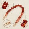 Acrylic Bag Chains Strap FIND-WH0067-49A-4