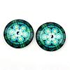 Glass Cabochons GGLA-L012-25mm-29-1