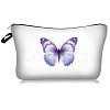 Butterfly Pattern Polyester Cosmetic Bag PW-WGCDD27-01-1