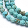Natural Magnesite Beads Strands G-D0012-01A-3