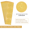 Self Adhesive Gold Foil Embossed Stickers DIY-WH0211-209-2