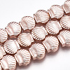 Electroplate Non-magnetic Synthetic Hematite Beads Strands G-T061-181RG-1