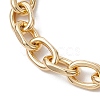 4Pcs 4 Styles 304 Stainless Steel & Brass Chain Bracelets BJEW-JB11022-5