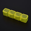 Rectangle Polypropylene(PP) Bead Storage Containers X1-CON-N011-012A-5