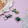 Alloy Enamel Pendants ENAM-TA0001-19-5