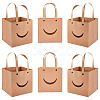 Funny Craft Paper Handbags CARB-WH0018-02A-1