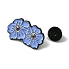 Black Alloy Brooches JEWB-O013-19D-3