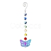 Stainless Steel with Glass Beaded Hanging Pendant Decorations PW-WG36566-03-1