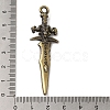 Tibetan Style Alloy Pendant FIND-A042-27AB-3