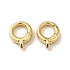 Brass Spring Gate Rings KK-J301-08G-1