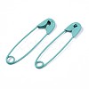 Spray Painted Iron Safety Pins IFIN-T017-02E-NR-2