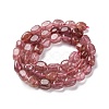 Natural Strawberry Quartz Beads Strands G-G146-A15-01-3