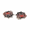 Rack Plating Halloween Alloy Enamel Pendants FIND-G054-16P-01-2