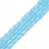 Imitation Jade Glass Beads Strands GLAA-N052-02-2