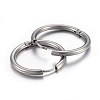 304 Stainless Steel Huggie Hoop Earrings EJEW-L205-02B-P-2