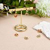 6Pcs 2 Style Rack Plating Brass Enamel Pendants KK-SZ0006-13-4