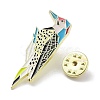 Origami Bird Enamel Pin JEWB-D069-01G-3