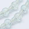 Glass 3-Hole Guru Beads G-K149-40A-3